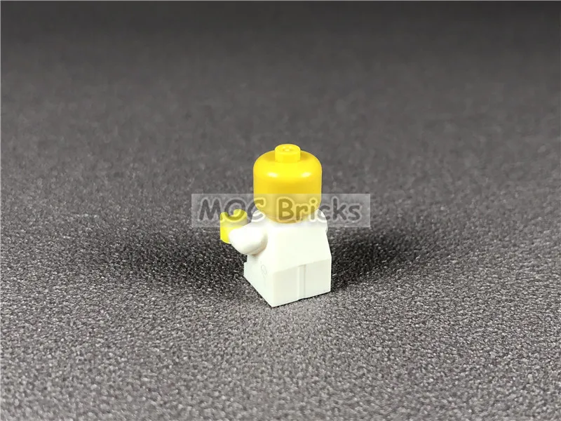 3 шт./лот MOC кирпичи Сделай Сам Детский/младенческий белый корпус с руками