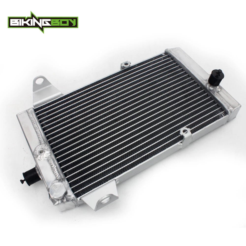 BIKINGBOY Polished ATV Engine Radiator Water Cooling for KAWASAKI KVF 700 Prairie KFX700 2004 2005 2006 2007 2008 2009 Cooler | Автомобили