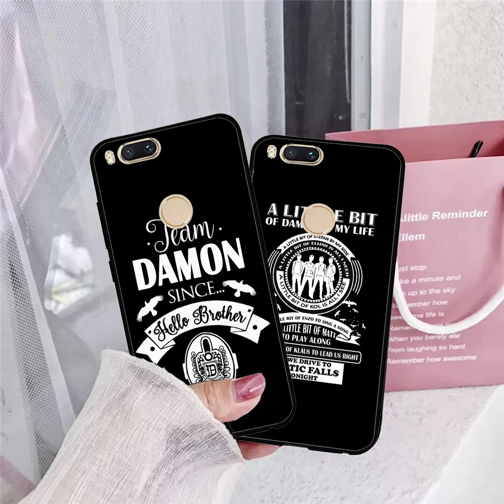 YIMAOC he Vampire Diaries Hot Soft Case for Redmi Note 4 4A 4X 5 Plus 5A Prime 6 Pro 6A 7 S2 Go |