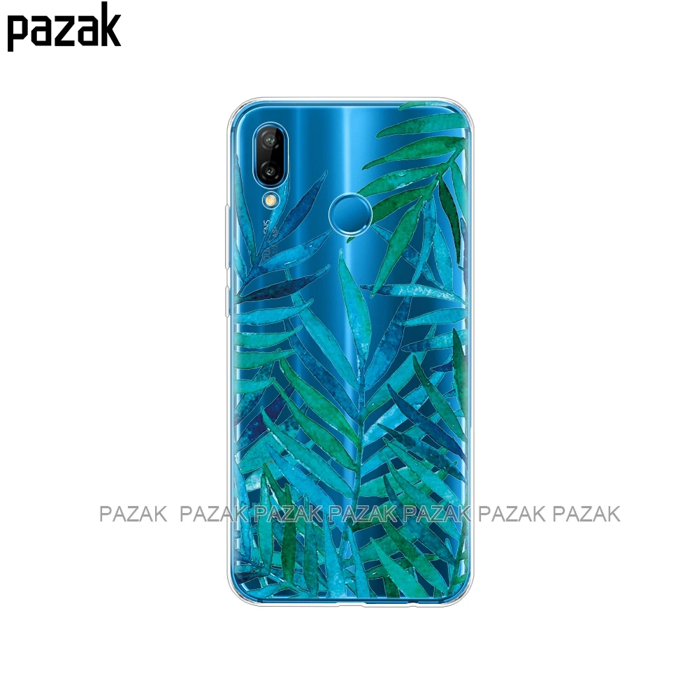 61355 Силиконовый чехол для huawei Nova 3 3i 3e, мягкий ТПУ чехол для задней панели телефона для Nova3 nova3i INE-LX2 INE-LX9, чехол, бампер - Цвет: 61355