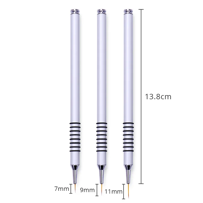 1 шт. кисточка для нанесения гель лайнера на ногти|acrylic pen|drawing brushnail art brushes tool |