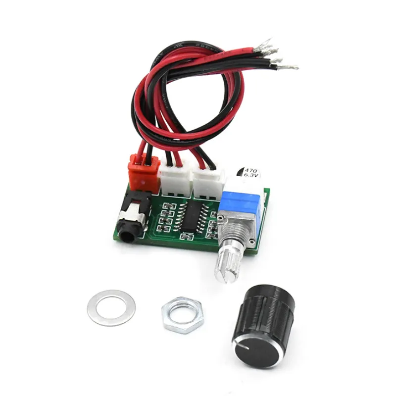 SOTAMIA PAM8403 Amplifier Audio Board 2x3W Stereo Digital Power Amplifier AUX Input USB 5V Power With Volume Knob Home Audio AMP