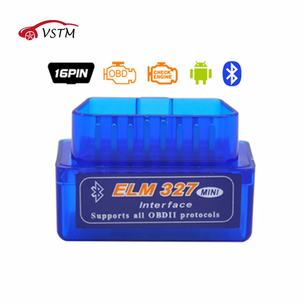 Автомобильный диагностический сканер ELM327 адаптер OBDII с Bluetooth V2.1 elm327 Mini elm 327 bluetooth