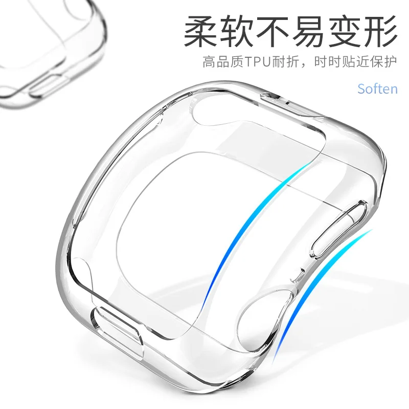 HOCO мягкий прозрачный ТПУ защитный чехол для Apple Watch 4 40 мм/44 мм ультра-тонкий