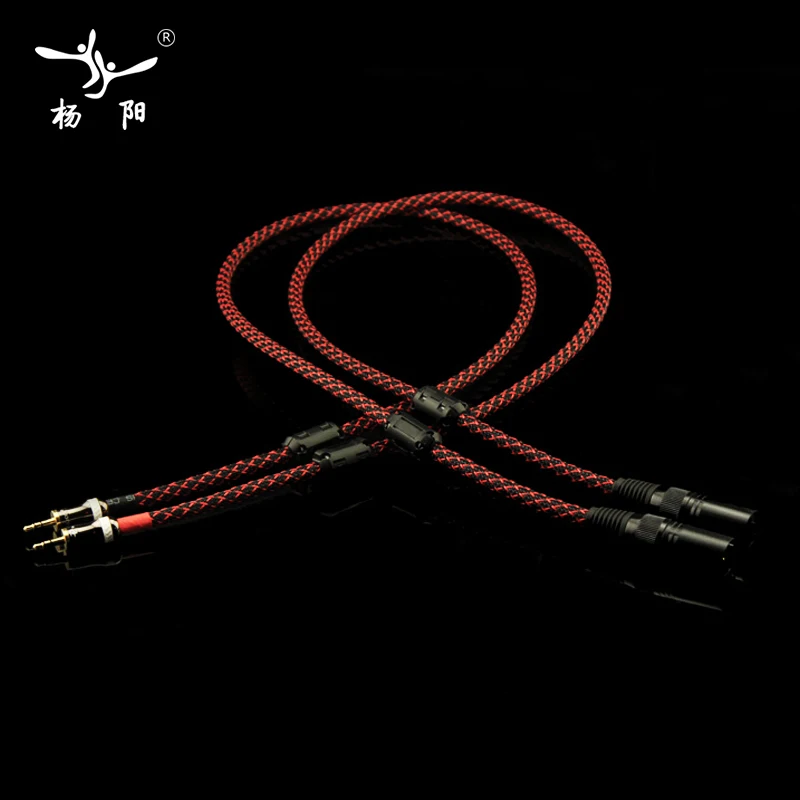 YYAUDIO L 4E6S DIY HIFI 3 5 мм к XLR аудиокабелю штыревой штыревому выделенному аудио кабелю|xlr