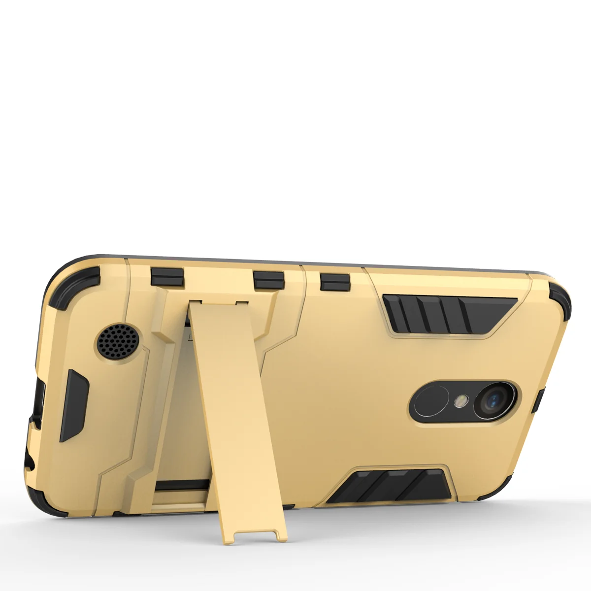 For LG LV3 LV5 Case Luxury Iron Man Hybrid Silicone TPU Shockproof Cover Hard Kickstand Mobile Cell Phone Protective Shell Bag |