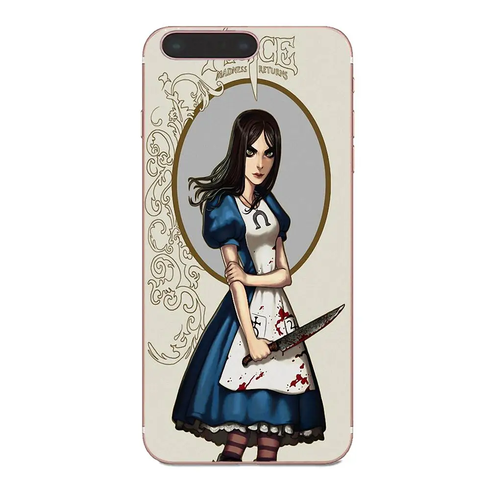 Для Xiaomi Redmi Note 2 3S 4 4A 4X 5 5A 6 6A Pro Plus TPU узоры Pretty Alice Madness Returns|Чехлы-накладки| |