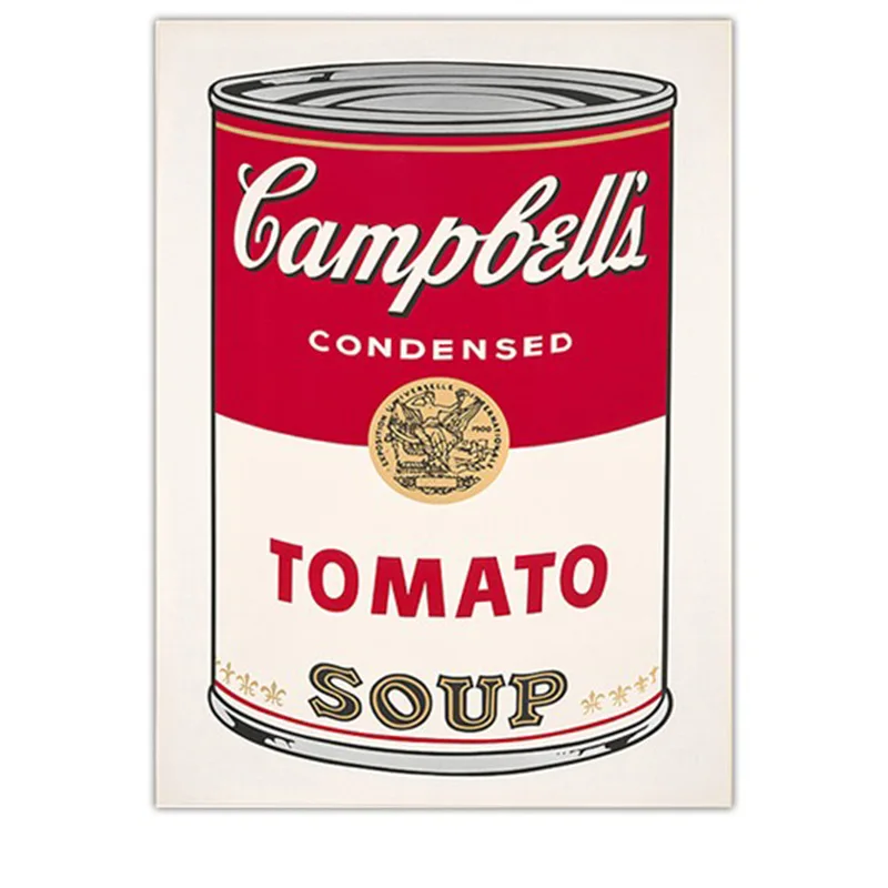 COSY MOMENT настенная художественная живопись Andy Warhol томатная лапша суп Абстрактная