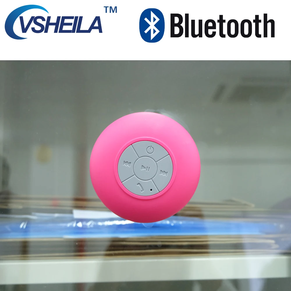 Портативный Душ Водонепроницаемый Беспроводной Bluetooth Динамик Сабвуфера