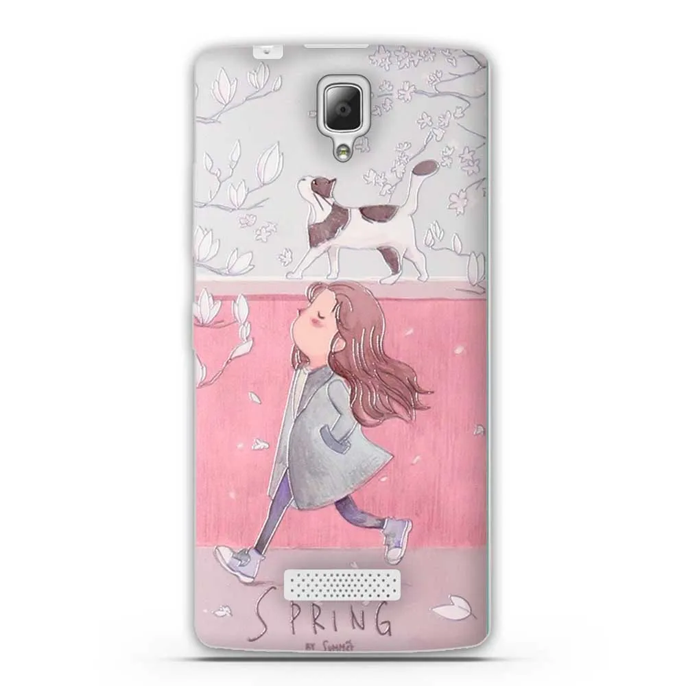 Чехол для Lenovo A2010 A 2010 чехол 4 5 дюйма мягкие силиконовые чехлы из ТПУ с объемными