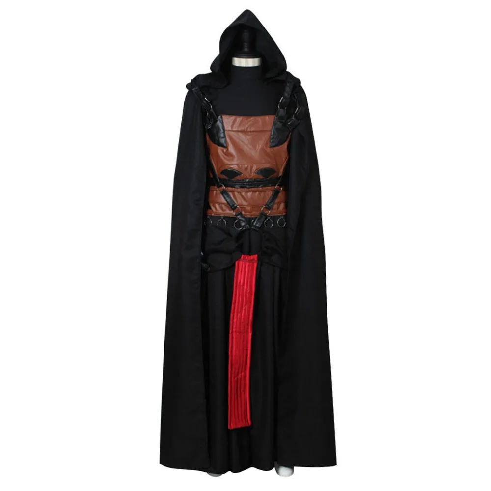 Darth Revan Cosplay Costume For Adult Men Halloween Carnival Costume Clothing Custom Made
