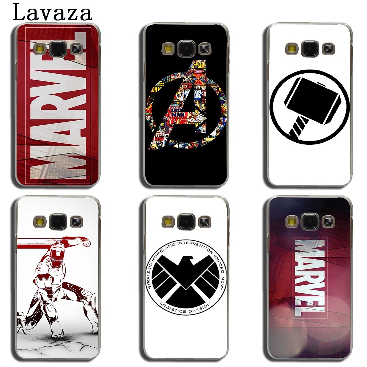 Lavaza Luxury Marvel Comics logo Phone Case for Samsung Galaxy J8 J7 Duo J6 J5 J4 Plus 2018 2017 2016 J2 J3 Prime 2015 Cover | Мобильные