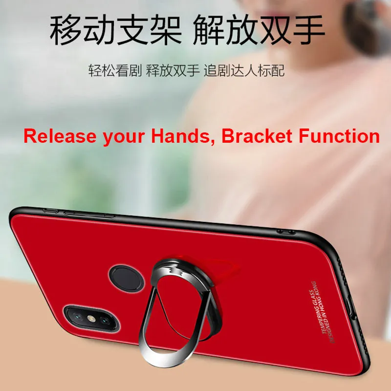 Магнитный чехол из закаленного стекла для Xiaomi Redmi Note 9 9S Pro Max 8 7 6 5 4 4X 5A|Бамперы| |