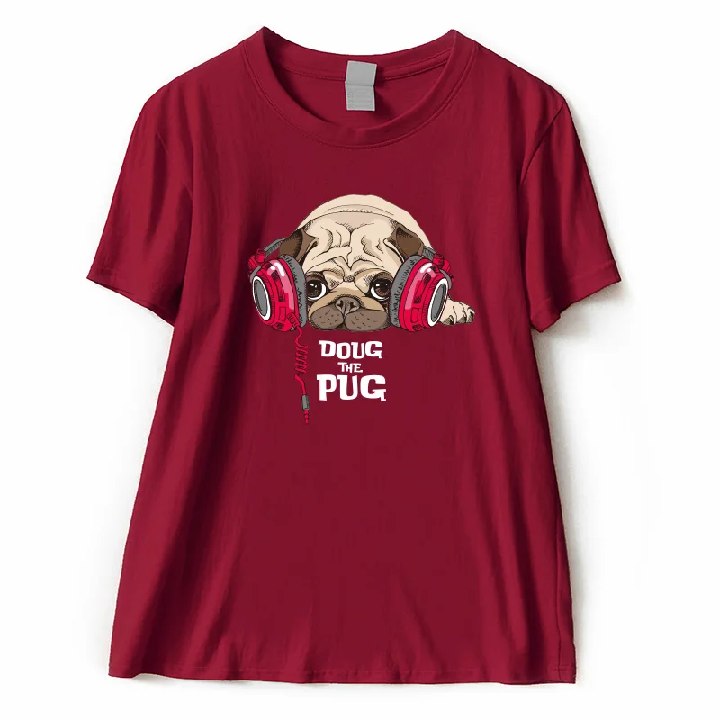 Женская футболка с короткими рукавами и круглым вырезом из хлопка|t shirt cute|tshirt