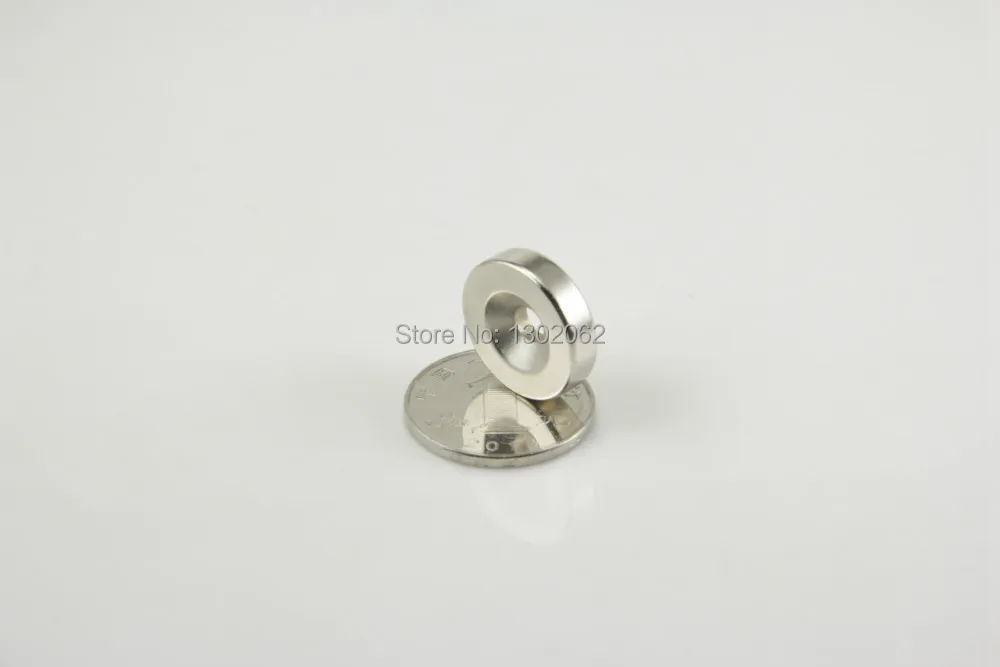 6pcs 20mmx5mm with countersunk 20x5mm hole 4.5mm n50 rare earth neodymium magnet strong round magnets permanent | Обустройство дома