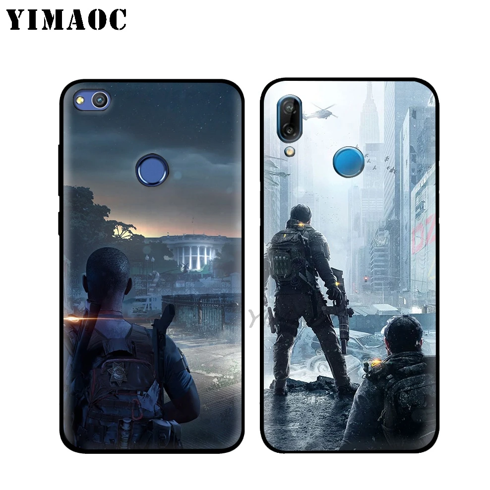 Мягкий чехол YIMAOC Tom Clancy's Division для huawei Honor mate 20 9X Note 10 Pro 8X8 6A 7A 7X 7C Y9 Y7 Y6 Prime 2018 2017 View |