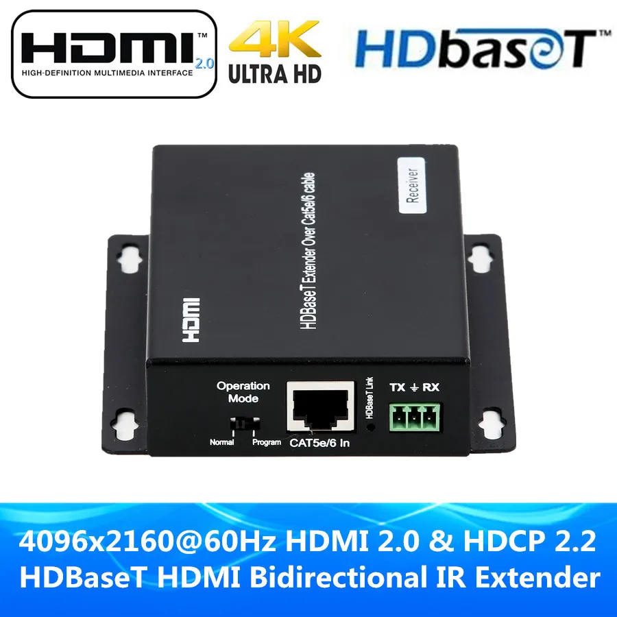 HDMI 2 0 и HDCP 230 футов HDBaseT IR Extender 70 м UTP/STP Cat5e Cat6 кабель 4K POC 2020|cable 4k|hdmi hdbasethdmi 2.0 |