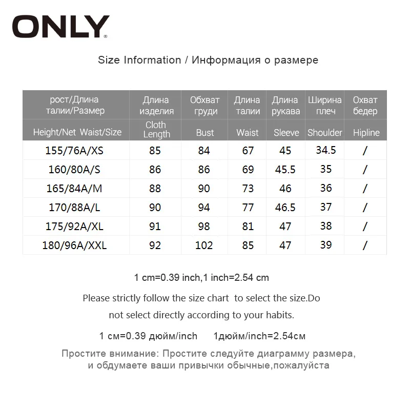 ONLY Бренд 2018 Новинка женское платье 100% хлопок горячий стиль чистый цвет