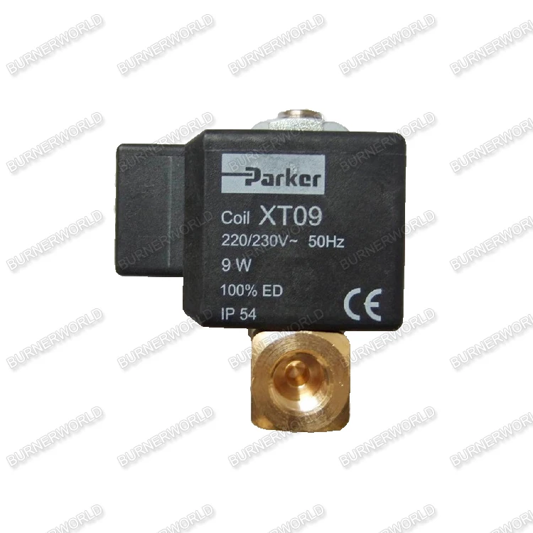 Электромагнитная катушка Parker VE131IN электромагнитного клапана XT09 для горелки Baltur