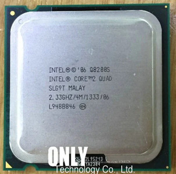 Четырехъядерный процессор Intel Core2 Q8200S (4M кэш 2 33 ГГц ) 65 Вт LGA775 Процессор для