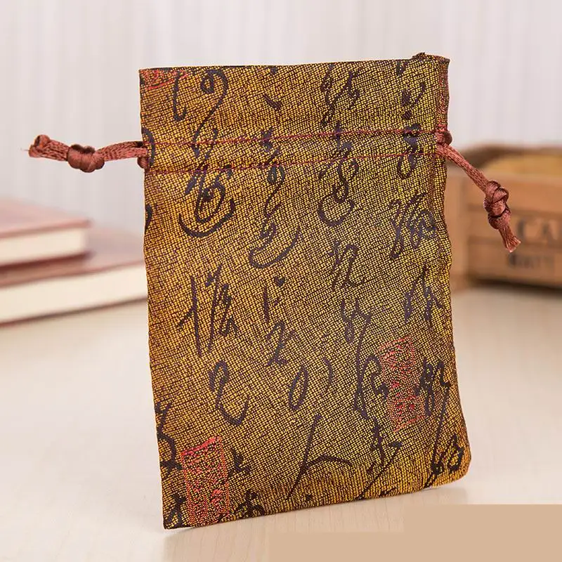 Лидер продаж! Сумка для украшения Lucky bag буддийская молитва упаковка бус с кистями