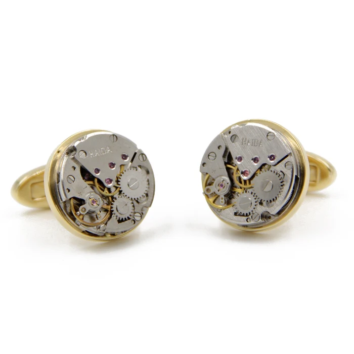 Распродажа нефункциональные запонки для часов мужчин модный подарок|cuff links for