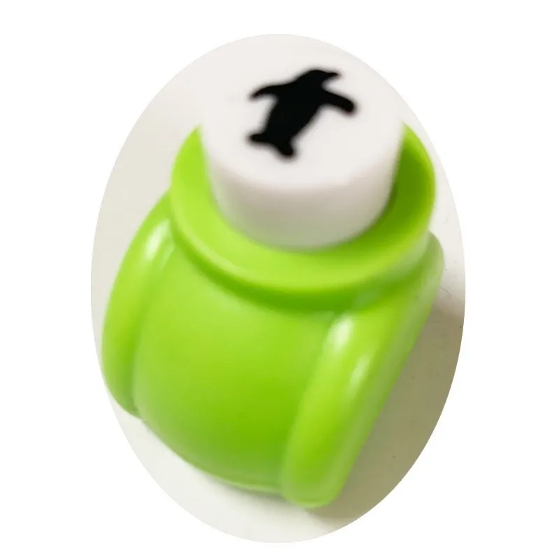 penguin DIY стикер забавная печать мини печать бумаги цветок резак Искусство ремесло удар для перфорации бумаги Резак Скрапбукинг удары игрушка для ребенка - Цвет: penguin