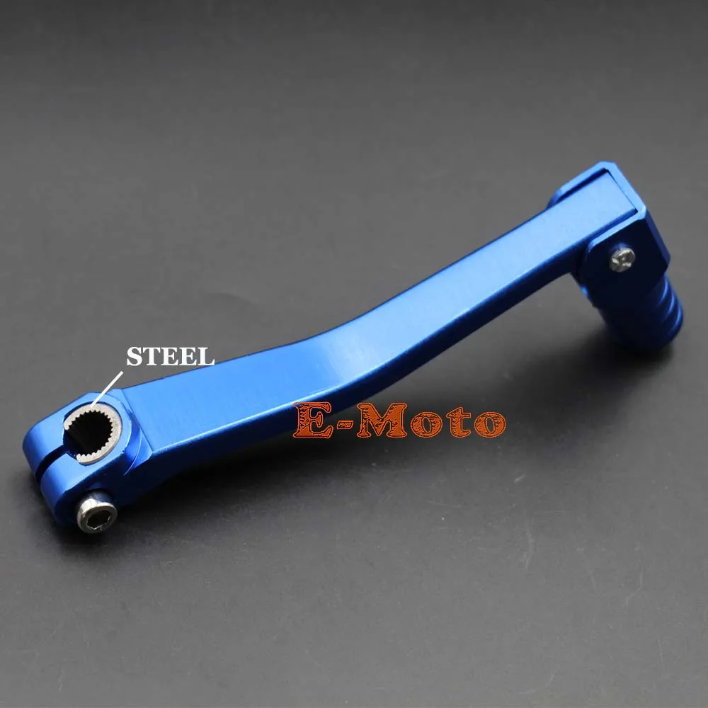 Синий алюминиевый складной рычаг переключения передач для XR CRF 50 70 100 125
