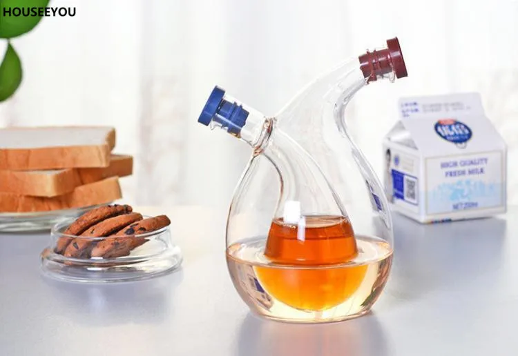 Креативные кухонные инструменты соус для масла и уксуса стеклянные Соусники