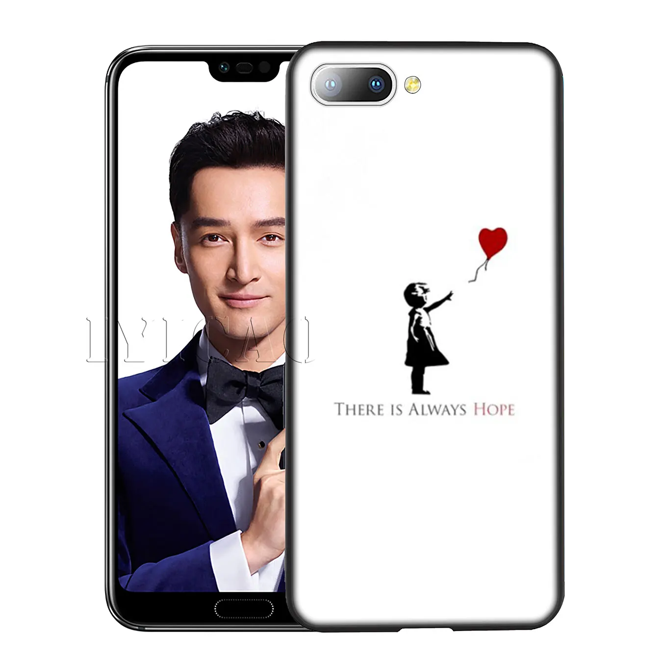 IYICAO уличное искусство Бэнкси Граффити Панда мягкий чехол для Huawei Y7 Y6 Prime Y9 2018 Honor 8C