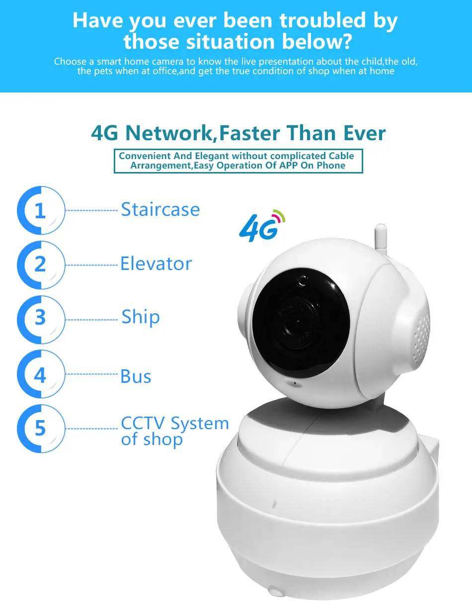 PTZ Беспроводная 3g 4G gsm sim-карта Мобильная Wifi ip-камера HD видео передача через 4G сеть FDD LTE по всему миру бесплатное приложение для дистанционного управления