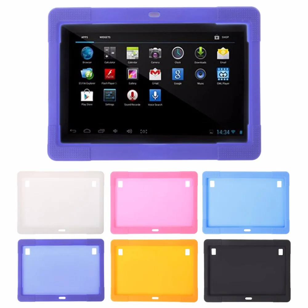 10 1 дюймовый силиконовый чехол для планшета Tab MTK8752 K107 S107 MTK6592 Tablet | Аксессуары