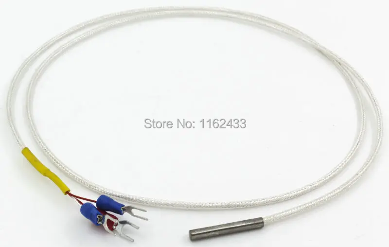 FTARP04 PT100 waterproof anticorrosive type 1m cable 4*30mm polish rod probe head RTD temperature sensor | Инструменты