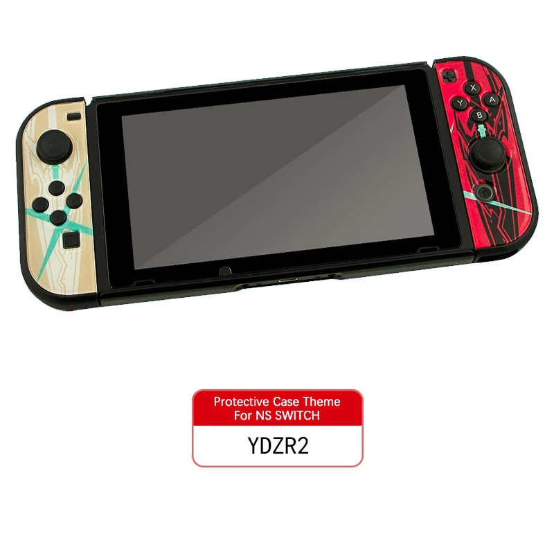 Joy-con Тонкий защитный жесткий чехол, противоскользящий корпус, 3 части, дизайн, разделен для NS Zend Switch(прямая стыковка - Цвет: YDZR2