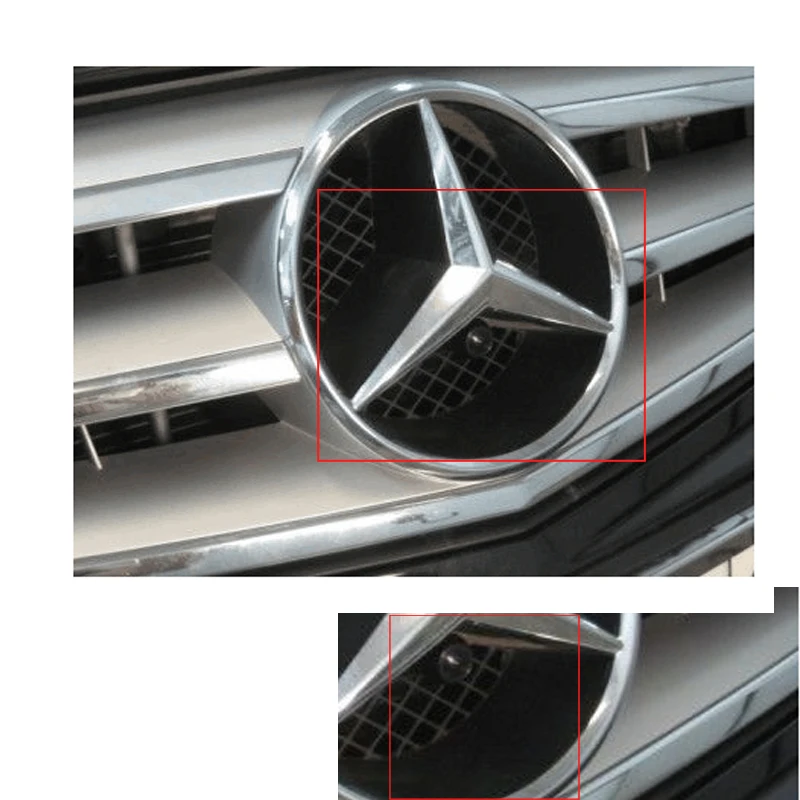 Автомобильная Водонепроницаемая CCD Камера Переднего Вида + монитор для Benz Mercedes Vito