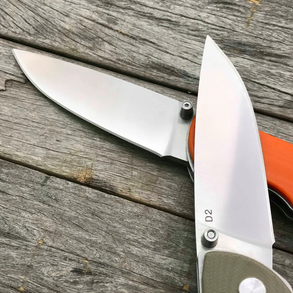 Складной нож LDT Bear Tabargan 95 D2 Blade G10 тактический для выживания Походный