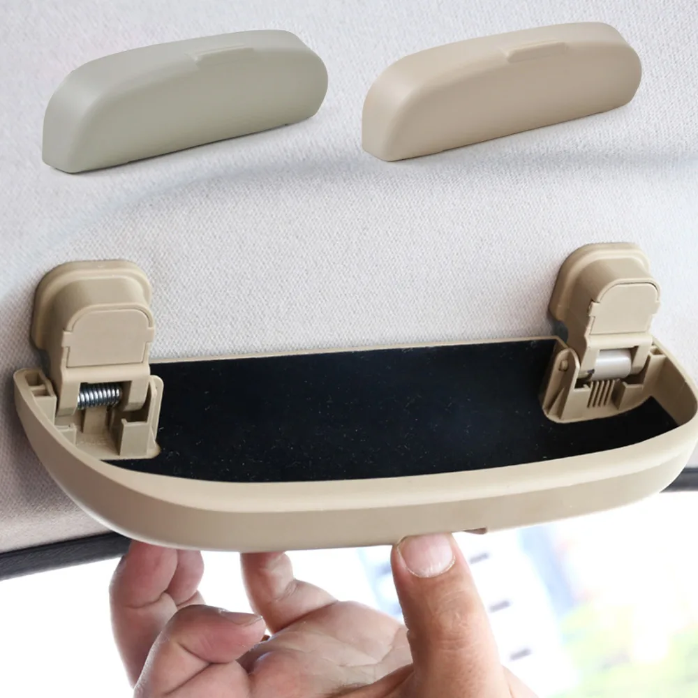 Футляр для очков Mercedes GLK VW Golf Audi A6 BMW Honda Toyota RAV4 Nissan Qashqai|car sunglasses holder|sunglasses holderholder