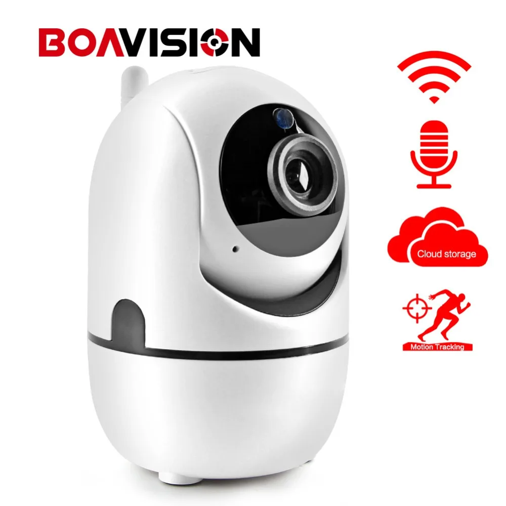 Автоматическое отслеживание WIFI IP камера 1080P Wi Fi умная Облачное хранилище