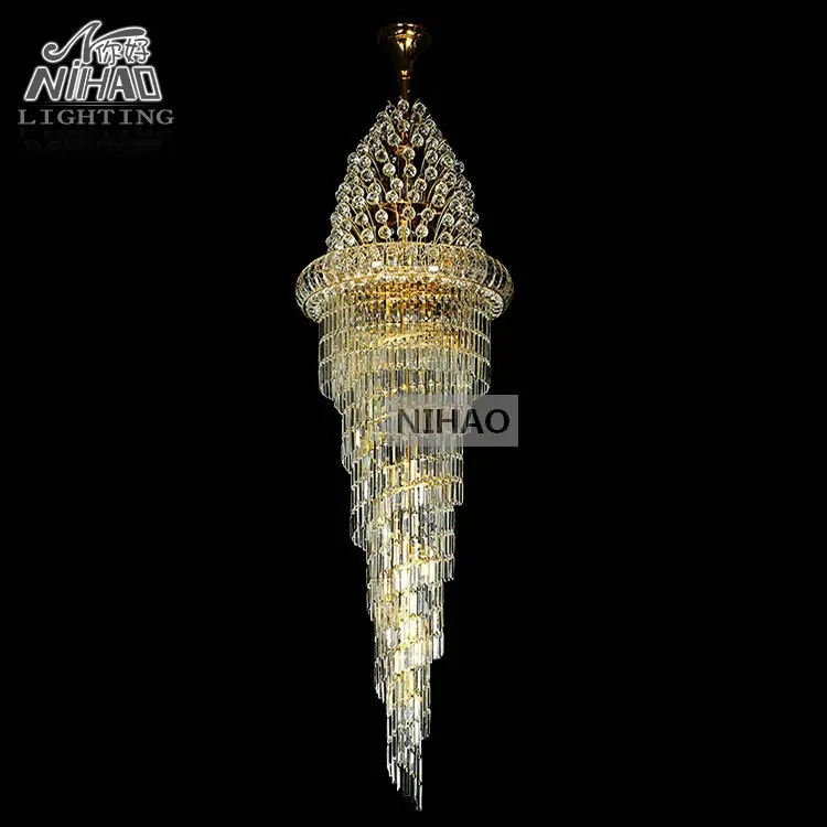Люстра большая длинная Хрустальная|crystal light lamp|long crystal chandelierschandelier fixture |