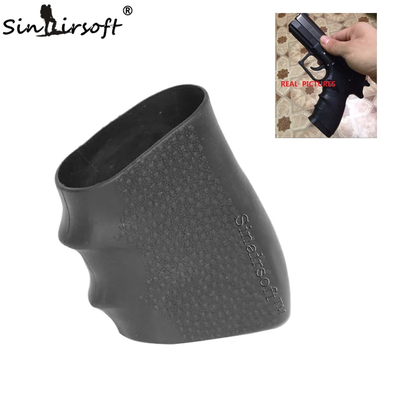 SINAIRSOFT Лидер продаж! Тактический Пистолет резиновая рукоятка перчатка крышка
