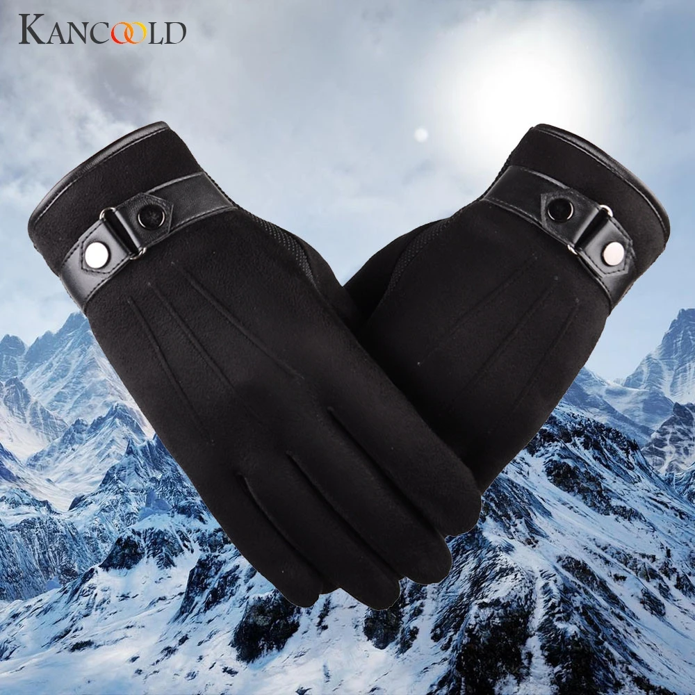 Перчатки KANCOOLD Нескользящие Для мужчин теплая Байкерская обувь лыжный Горные
