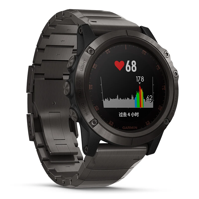 GARMIN Fenix 5x Plus Ultimate Multisport GPS Smartwatch Pulse Ox мониторинг сердечного ритма музыка и оплата