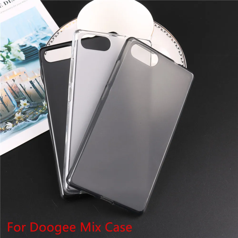 Чехол для телефона 5 дюймов Doogee Mix чехлы задняя крышка мягкий ТПУ Матовый Пудинг