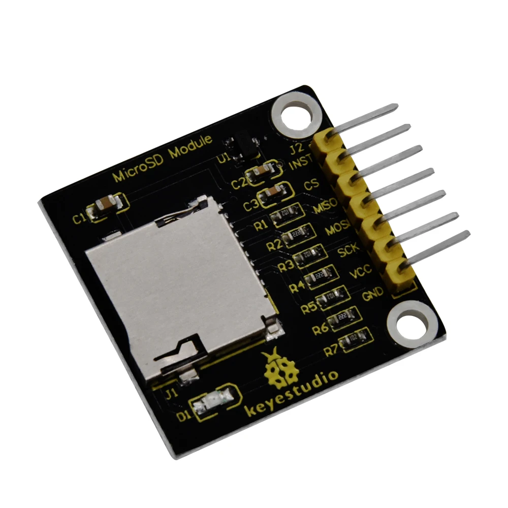 Keyestudio Mini Micro SD TF Card защитный модуль памяти с контактами для Arduino | Электронные