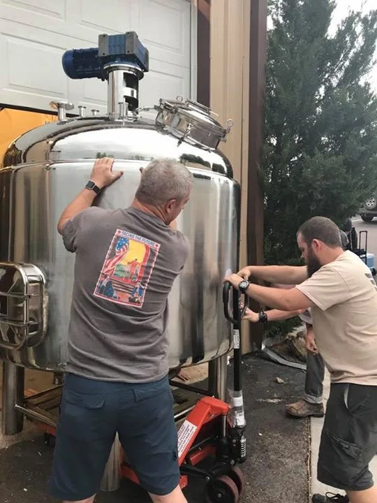 1200 литров паровой рубашкой Mash Tun из нержавеющей стали 304 ремесло винокурни Lauter Tun