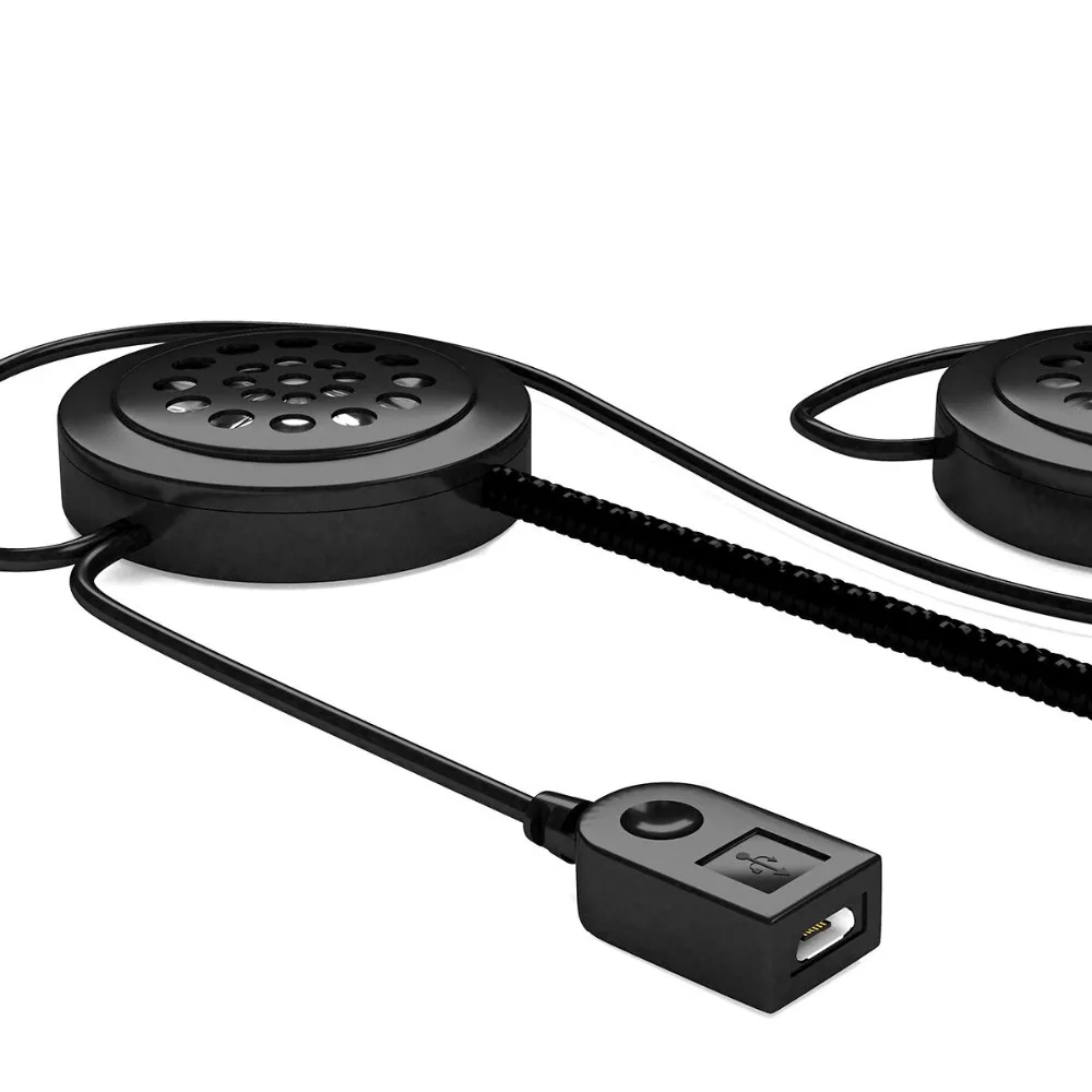 FooHee мотоцикл Беспроводной Bluetooth 4 1 Гарнитура мотоциклетный шлем наушники Динамик
