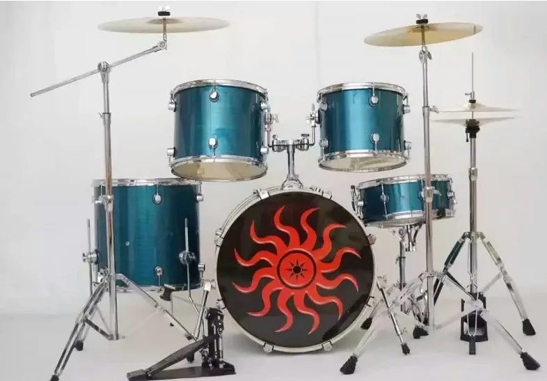 2017 г. Китай западные музыкальные инструменты барабан 5 3 тарелки|instruments drums|music instruments drumsmusical |