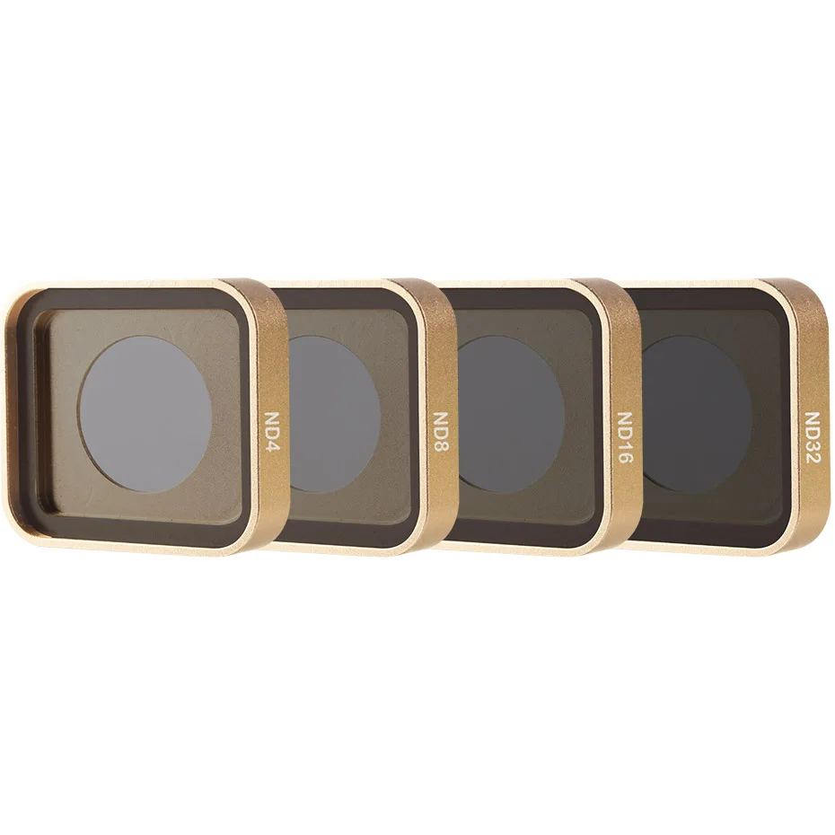 ND 4 8 16 32 Set Go Pro Hero 7 Black аксессуары для экшн-камеры UV CPL ND 4 8 16 32 набор фильтров для дайвинга красного, желтого и пурпурного цвета для GoPro Hero7 Black Lens - Цвет: ND 4 8 16 32 Set