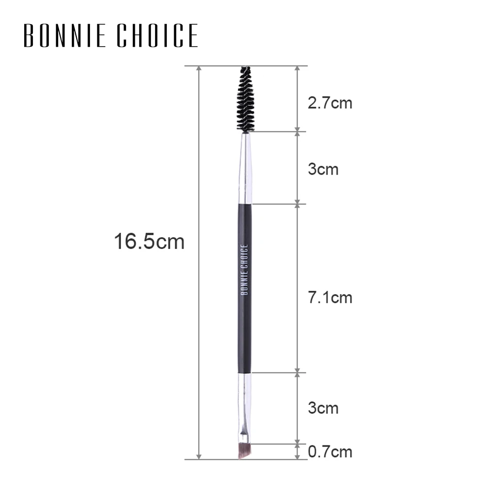 BONNIE CHOICE двусторонняя щетка для бровей спиральная расческа Эфирное смешивание
