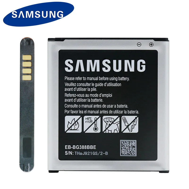 Samsung 100% Новый оригинальный Батарея Замена для Galaxy Xcover 3 g388 g388f G389F N5332200mAh EB BG388BBE с